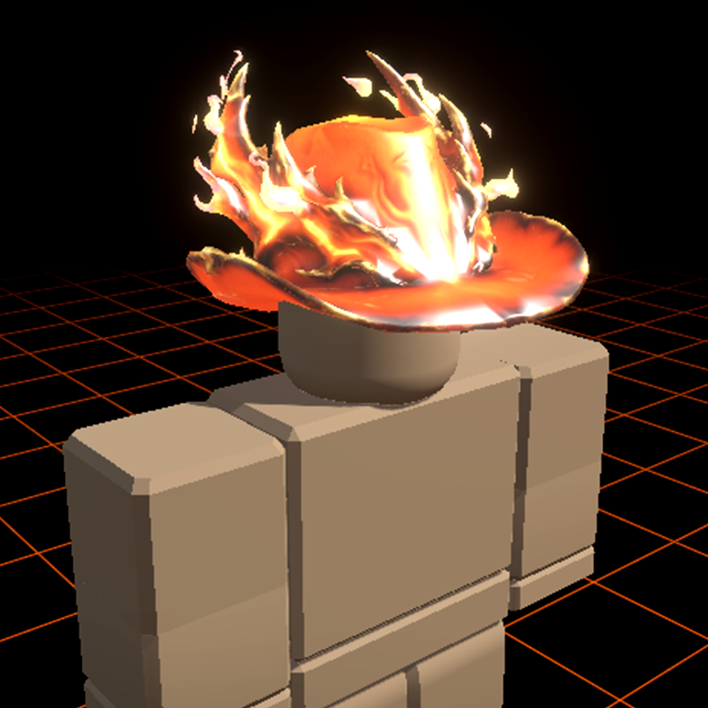 Generated Roblox hat 3D model