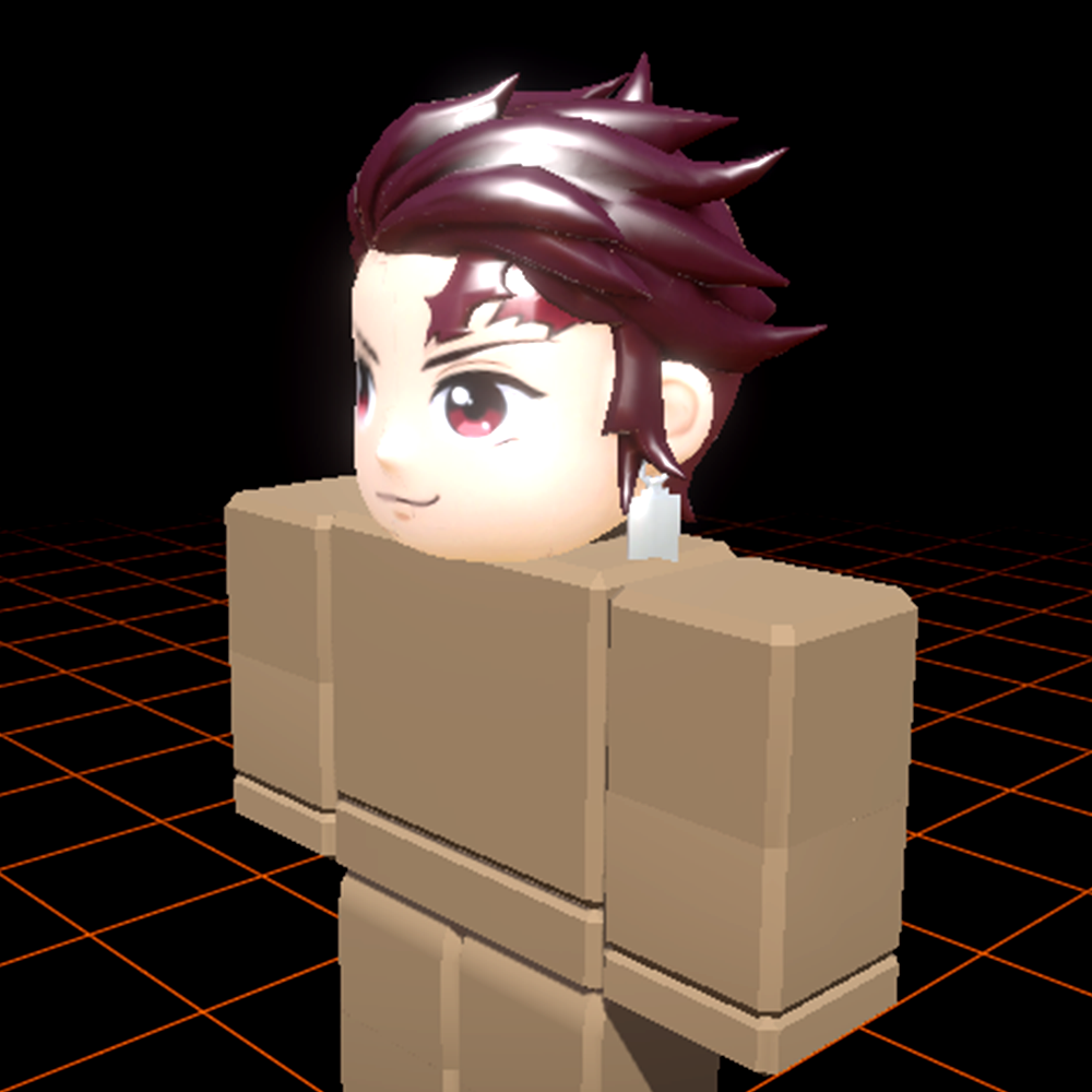 AI-generated Roblox anime hair