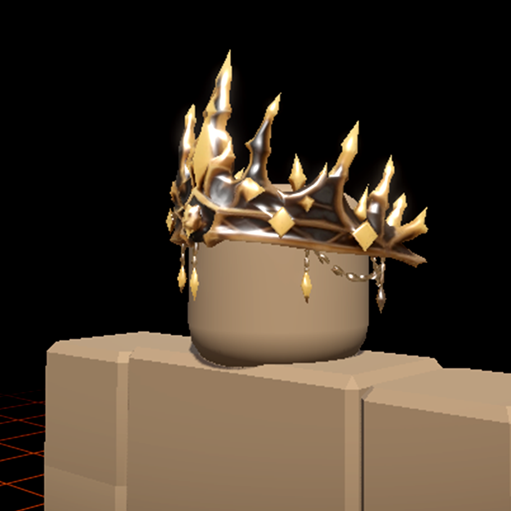 AI-generated Roblox crown